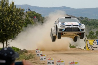 Latvala jumped to the top in Italy