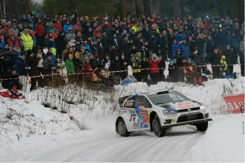 Latvala leads Rally Sweden heading into the final day