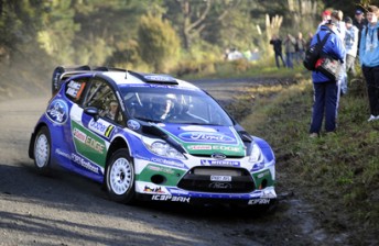 Finn Jari-Matti Latvala at Rally New Zealand