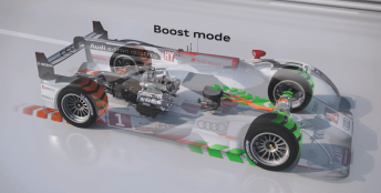 The R18 e-tron integrates two hybrid systems