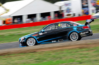 Lee Holdsworth took his Erebus Mercedes to second fastest in practice