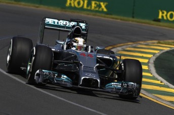 Lewis Hamilton leads Mercedes one-two in free practice 2