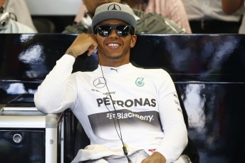 Lewis Hamilton sitting pretty as the world