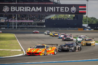 Anthony Liu and Davide Rizzo took the Ferrari  488 to the top step in Race 2