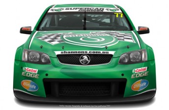 The Shannons Mars Racing Commodore will adorn support from Castrol EDGE