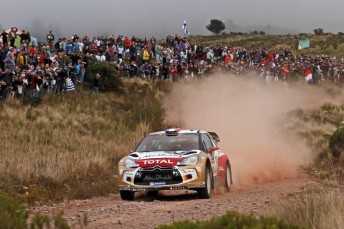Sebastien Loeb is closing-in on his eighth-straight win in Argentina