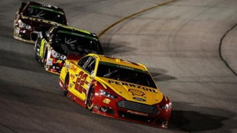Joey Logano won his second race of the year