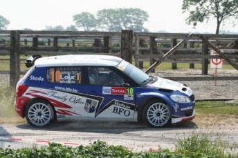 thumb Freddy Loix on his way to winning the Geko Ypres Rally