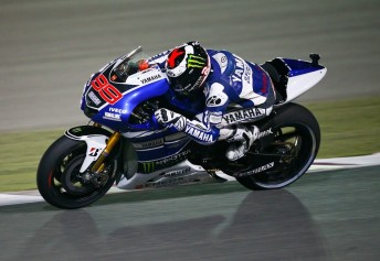 Jorge Lorenzo opened his MotoGP defence in style in Qatar