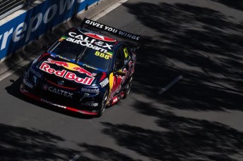 Craig Lowndes will have to come from the rear of the field in Race 34 to keep the Championship alive 