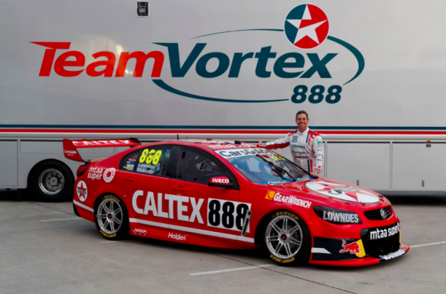 Craig Lowndes will campaign a classic Caltex livery at the Sandown 500