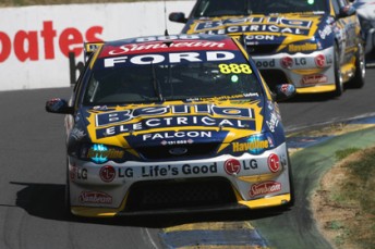 The 2006 Bathurst 1000 winning Ford Falcon BA of Craig Lowndes and Jamie Whincup will return to Mount Panorama this year, with team owner Roland Dane enjoying demonstration laps on Saturday