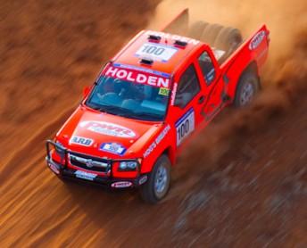 Craig Lowndes out in front at the Australasian Safari