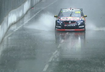 Lowndes wet weather driving skills on show in KL
