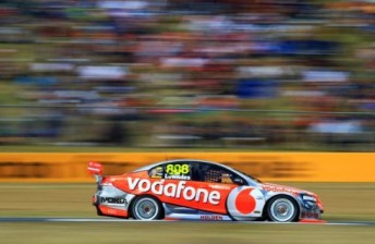 Craig Lowndes at Queensland Raceway
