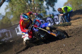 Luke Styke took out the MX2 category at Broadford (Pic motoonline.com.au)
