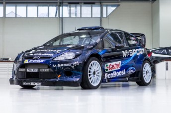 M-Sport uncovers his 2014 livery