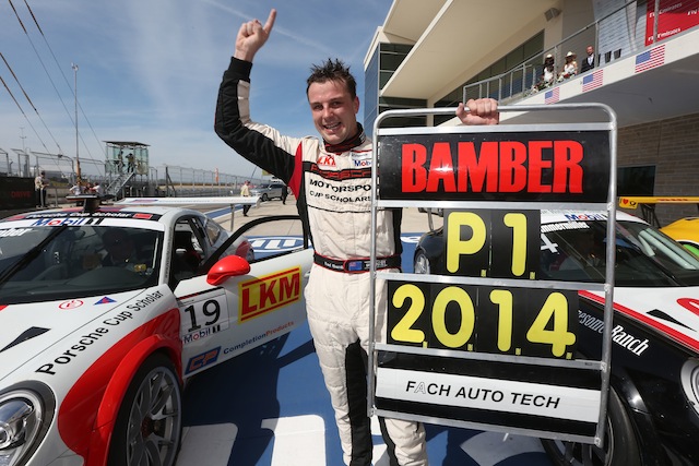 Earl Bamber conquers the Porsche Supercup
