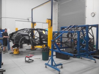 The second batch of MARC cars are currently under construction