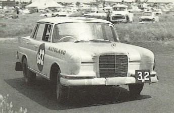 Bob Jane and Harry Firth took a 220SE to victory in the 1961 Armstrong 500