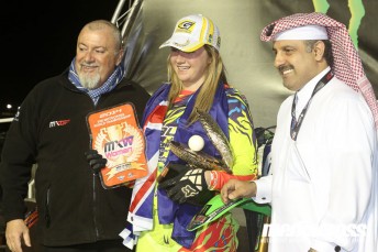 Meghan Rutledge won in Qatar