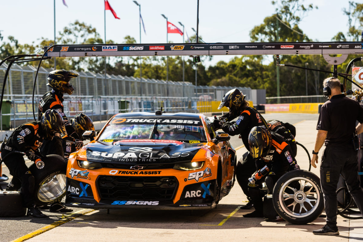 Supercars enduro testing