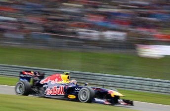 Webber will start from pole at the Nurburgring