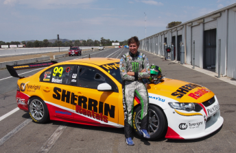Chaz Mostert with his 2013 Dunlop Series ride