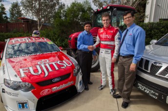 Scott McLaughlin will carry support from Mahindra for the remaining rounds of the 2012 Dunlop Series