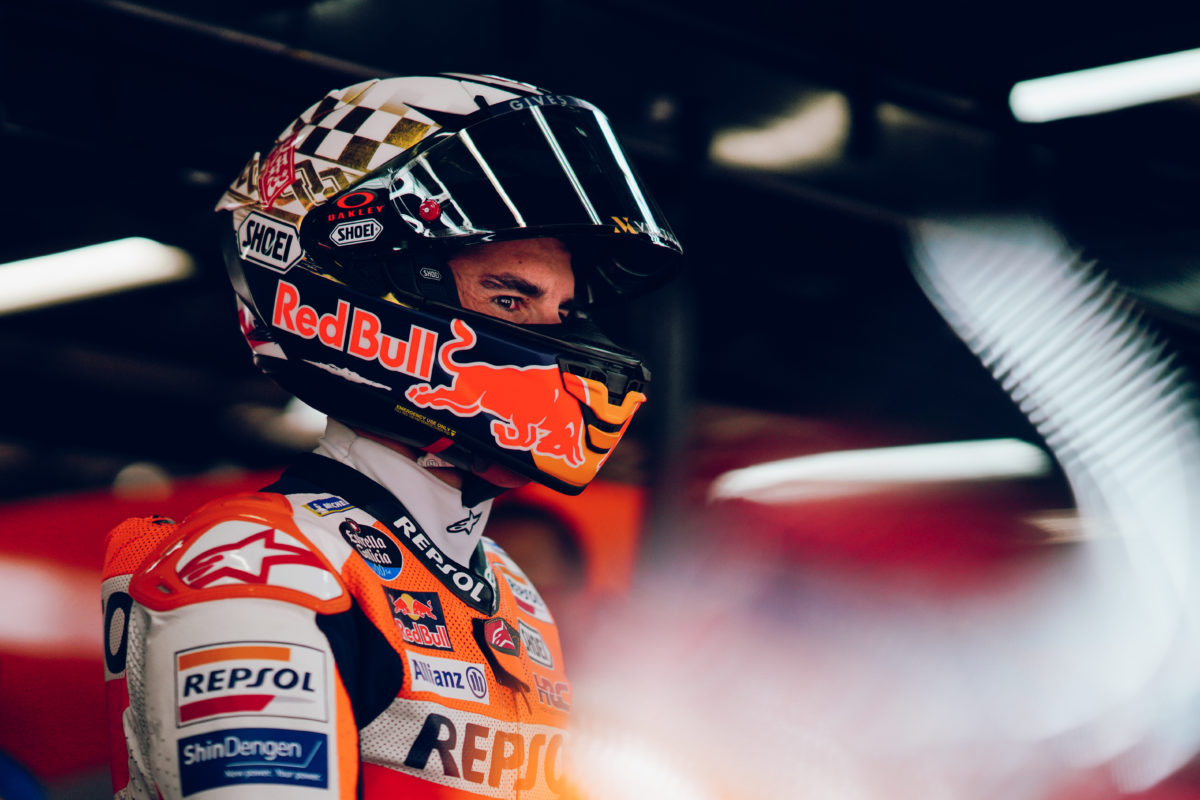 Marc Marquez has not ruled out a return to Honda. Image: Repsol Honda