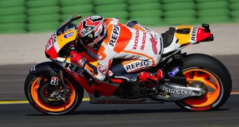 Marc Marquez nails quickest time in both free practice sessions