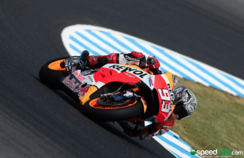 Marc Marquez set the benchmark on the final day of the pre-season test at Phillip Island 