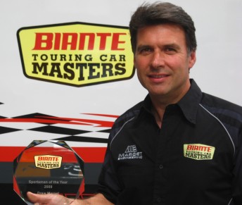 Drew Marget was awarded the Biante Touring Car Master