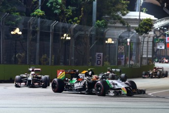 The Turn 13 hairpin  at the Marina Bay street circuit will be widened by a metre as part of moficiations which start from Turn 11