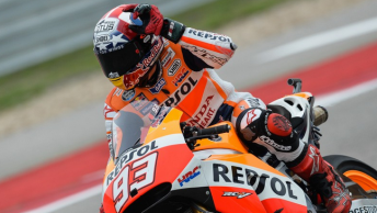 Marc Marquez slices to victory in Texas