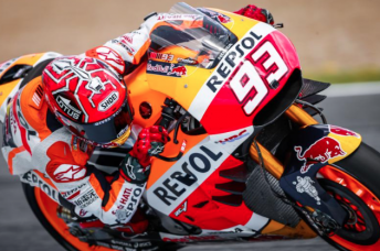 The new winglet device aboard Marc Marquez