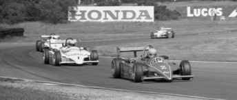 Brundle leads Senna during one of their many F3 battles
