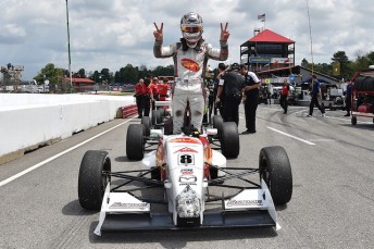 Anthony Martin scored three from three at Mid-Ohio