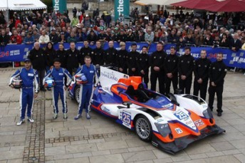 Jan Charouz, Tor Graves and Australian John Martin will line up 14th over all in the Le Mans 23 Hour
