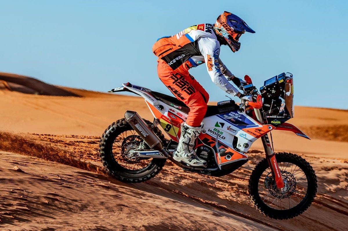 Mason Klein is back on top after Dakar Stage 8