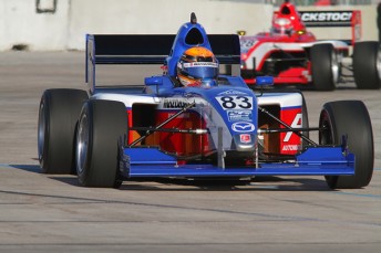 Matthew Brabham leads from start to finish to record another Pro Mazda series win