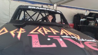 Matthew Brabham, appearing on the second straight weekend in the Stadium Super Trucks, is closing on a deal to drive in the 2016 Indy 500