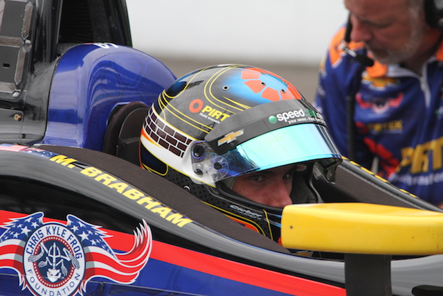 Matt Brabham endured a tough opening to his IndyCar campaign in the Pirtek Team Murray Chevrolet