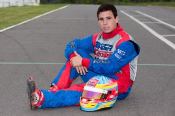 Sydney teenager Joseph Mawson will join the Top Kart factory team during 2013(Pic: AF Images/Budd)