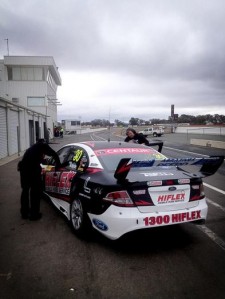 Nick McBride is getting re-acclimatised to the TDR Ford after an F3 hit-out at Bathurst over Easter