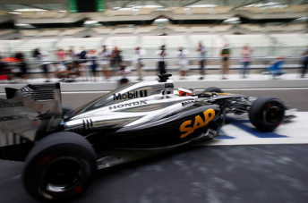 McLaren suffered a troubled day at Abu Dhabi  