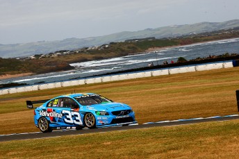Scott McLaughlin snatched victory in Race 35 
