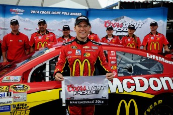 McMurray scored his second pole of 2014