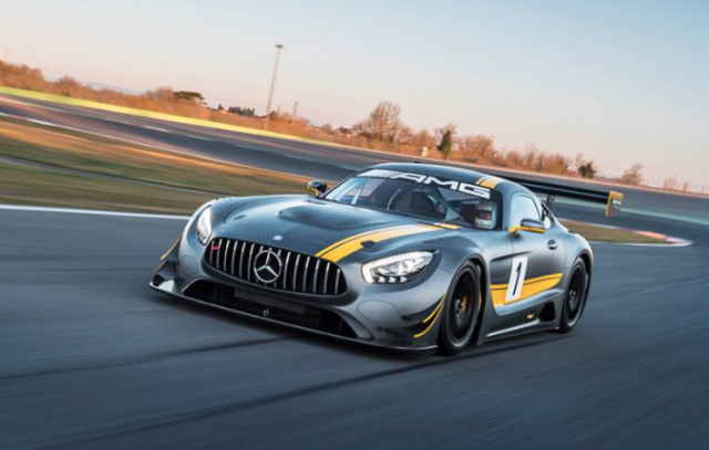 The new Mercedes AMG GT3