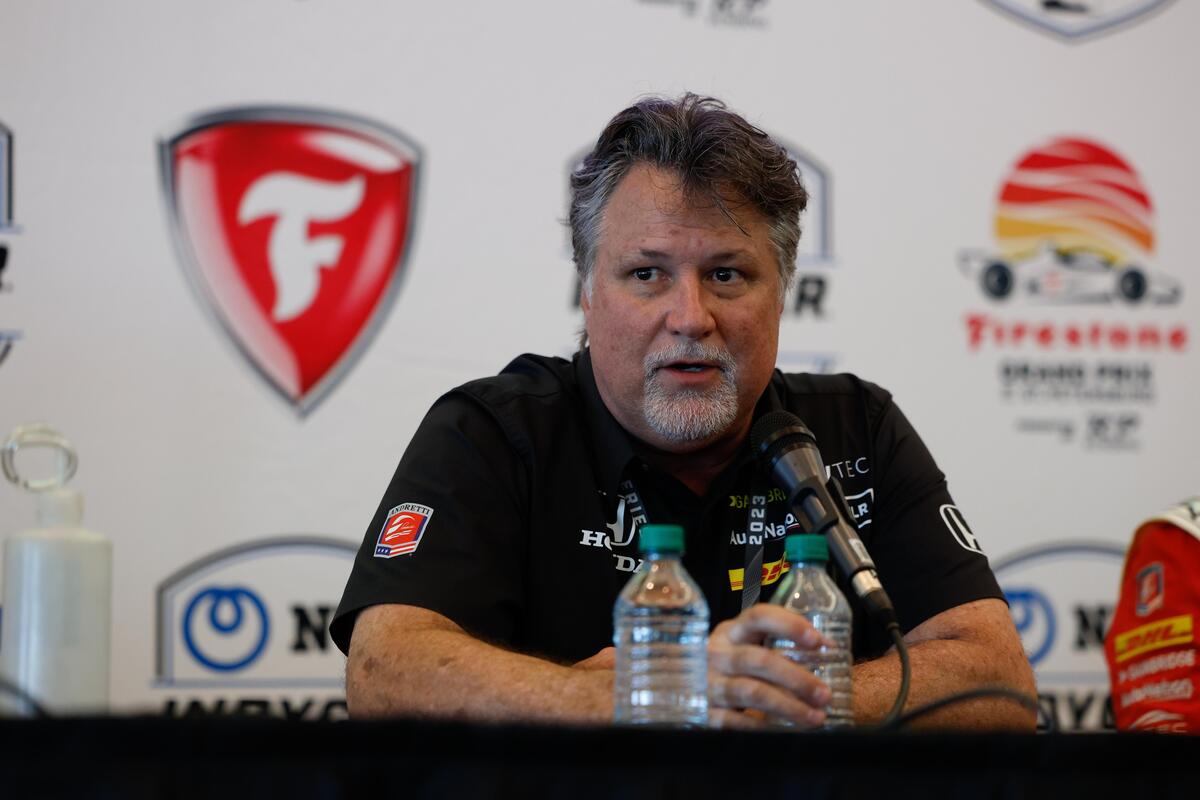 Michael Andretti is perplexed by resistance from existing F1 teams. Picture: Penske Entertainment